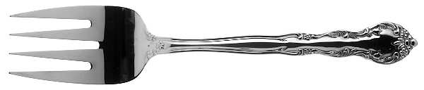 Heirloom-Remembrance-Bethany (Stainless) Medium Solid Cold Meat Serving Fork