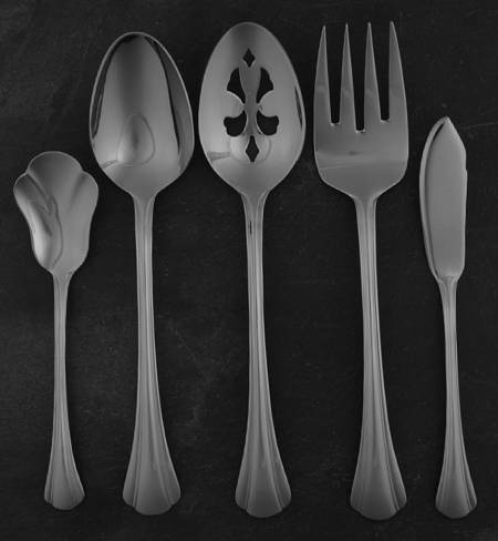 Margate (Stainless) 5 Piece Hostess Set