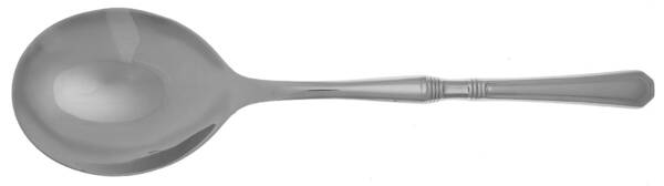 Providence (Stainless, Glossy) Casserole Spoon with Smooth Stainless Bowl HC