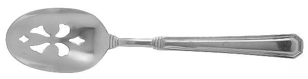 Providence (Stainless, Glossy) Pierced Tablespoon (Serving Spoon)