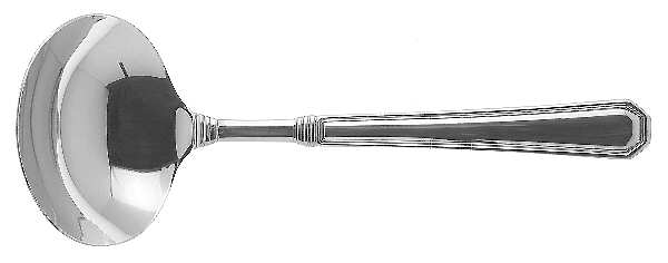 Providence (Stainless, Glossy) Solid Gravy Ladle