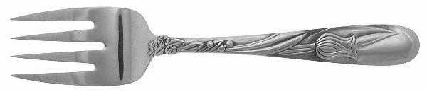 Sonata (Stainless) Medium Solid Cold Meat Serving Fork