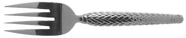 PII2 Large Solid Cold Meat Serving Fork