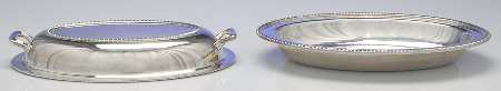Georgian (Silverplate, Hollowware) (2 Pc) 11" Oval Double Vegetable