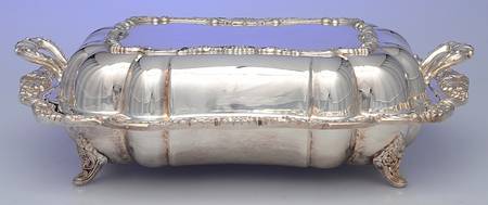 Lancaster Rose (Silverplate, Hollowware) Rectangular Entree Server & Lid
