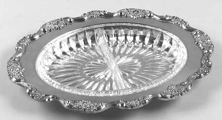 Lancaster Rose (Silverplate, Hollowware) Plated Relish