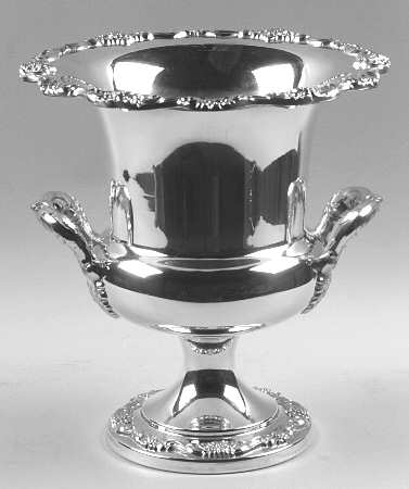 Lancaster Rose (Silverplate, Hollowware) Champagne/Wine Cooler