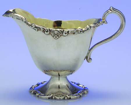 Lancaster Rose (Silverplate, Hollowware) Silverplate Mini Creamer