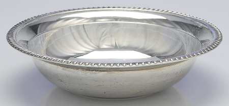 Sterling Hollowware Small Sterling Round Vegetable Bowl