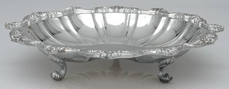Old English (Silverplate, Hollowware) Silverplate Shell Bon Bon Bowl