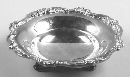Old English (Silverplate, Hollowware) Plated Footed Bon Bon Bowl