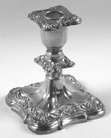 Old English (Silverplate, Hollowware) Plated Console Candleholder