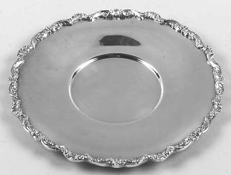 Old English (Silverplate, Hollowware) Silverplate Sandwich Plate