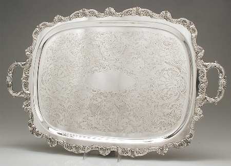 Old English (Silverplate, Hollowware) 20" Waiter Tray
