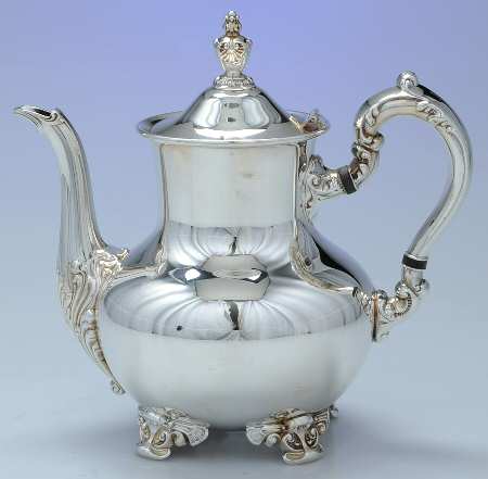 Old English (Silverplate, Hollowware) Teapot
