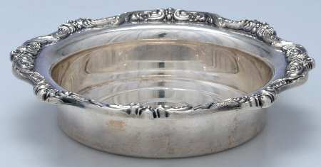 Old English (Silverplate, Hollowware) Wine Bottle Coaster