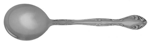 Tiffany (Stainless) Round Bowl Soup Spoon (Cream Soup)