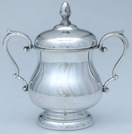 2062 (Pewter, Hollowware) Sugar Bowl with Lid