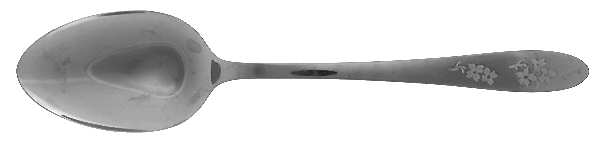 PSS5 (STAINLESS, DECO ETCHED) Tablespoon (Serving Spoon)