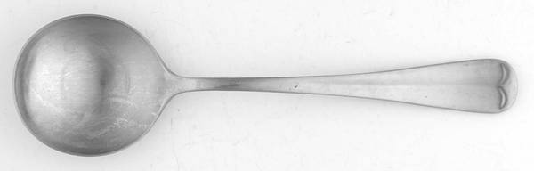 1776R (Stainless) Round Bowl Soup Spoon (Cream Soup)