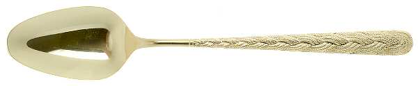 Gold Alexia (Gold Electroplate) Place/Oval Soup Spoon