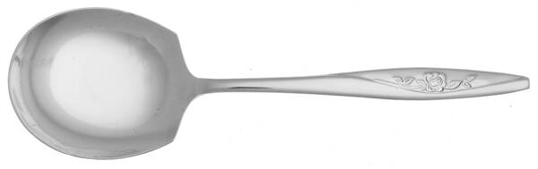 Gracious Rose (Stainless) Solid Smooth Casserole Spoon