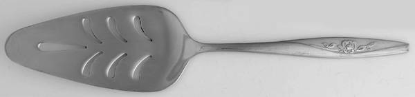Gracious Rose (Stainless) Pierced All Stainless Pie Server