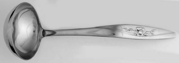 Gracious Rose (Stainless) Solid Gravy Ladle