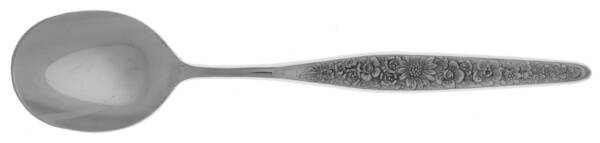 Marguerite (Stainless) Round Bowl Soup Spoon (Cream Soup) HC