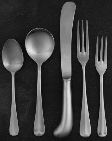 Mount Vernon (Stainless) 5 Piece Place Setting