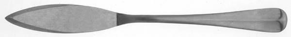 Mount Vernon (Stainless) Flat Handle Master Butter Knife