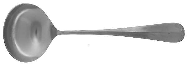 Mount Vernon (Stainless) Solid Gravy Ladle