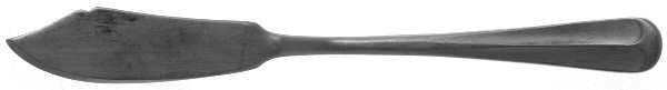 Mount Vernon (Stainless) Flat Handle Master Butter Knife