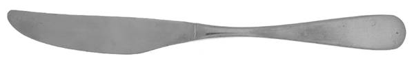 Oslo (Stainless) Modern Solid Knife by Present