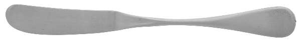 Oslo (Stainless) Flat Handle Master Butter Knife by Present