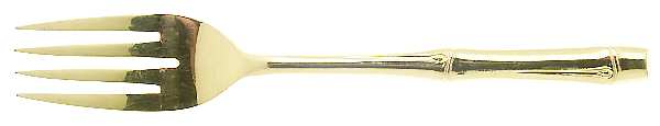 Tahiti (Gold Electroplate) Individual Salad Fork