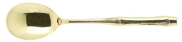Tahiti (Gold Electroplate) Sugar Spoon