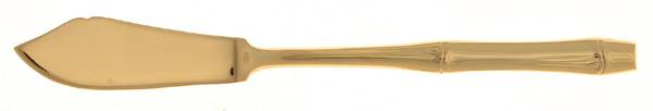 Tahiti (Gold Electroplate) Flat Handle Master Butter Knife