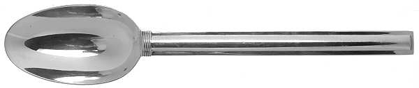 Cannes (Sterling) Solid Serving Spoon