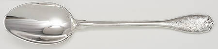 Elysee (Sterling, No Monograms) Solid Serving Spoon