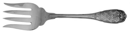 Elysee (Sterling, No Monograms) Medium Solid Cold Meat Serving Fork