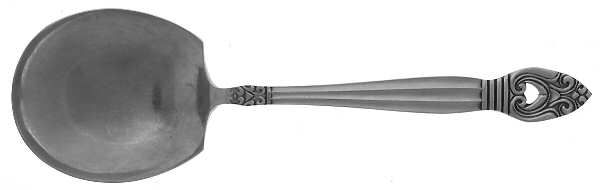 Coronet (Stainless) Solid Smooth Casserole Spoon