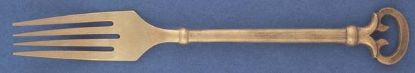 Keys (Cast Bronze) Fork