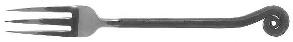 Fiddlehead (Stainless) Individual Salad Fork