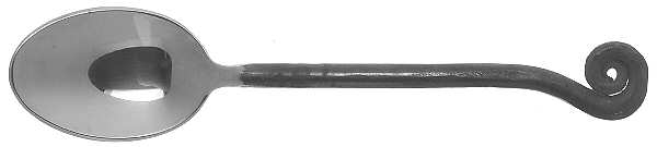 Fiddlehead (Stainless) Teaspoon