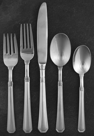 Satin Providence (Stainless, 18-8) 5 Piece Place Setting by Pfaltzgraff