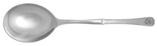 Yorktowne (Stainless) Casserole Spoon with Smooth Stainless Bowl HC