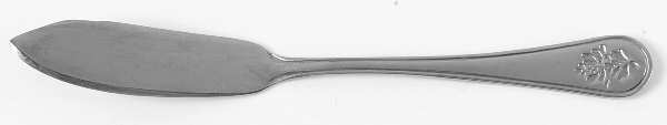 Yorktowne (Stainless) Flat Handle Master Butter Knife