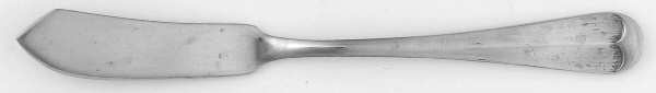 1776 (Stainless) Flat Handle Master Butter Knife