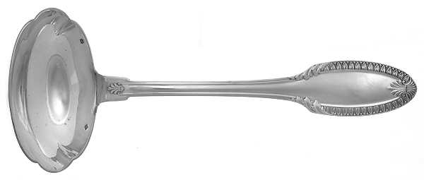Percier (Sterling) Solid Gravy Ladle
